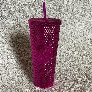 Starbucks Metallic pink tumbler
